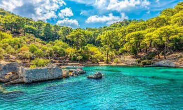 Gaziantep Çıkışlı Antalya Başlar Uçaklı Ege Akdeniz Turu 5 Gece Konaklamalı